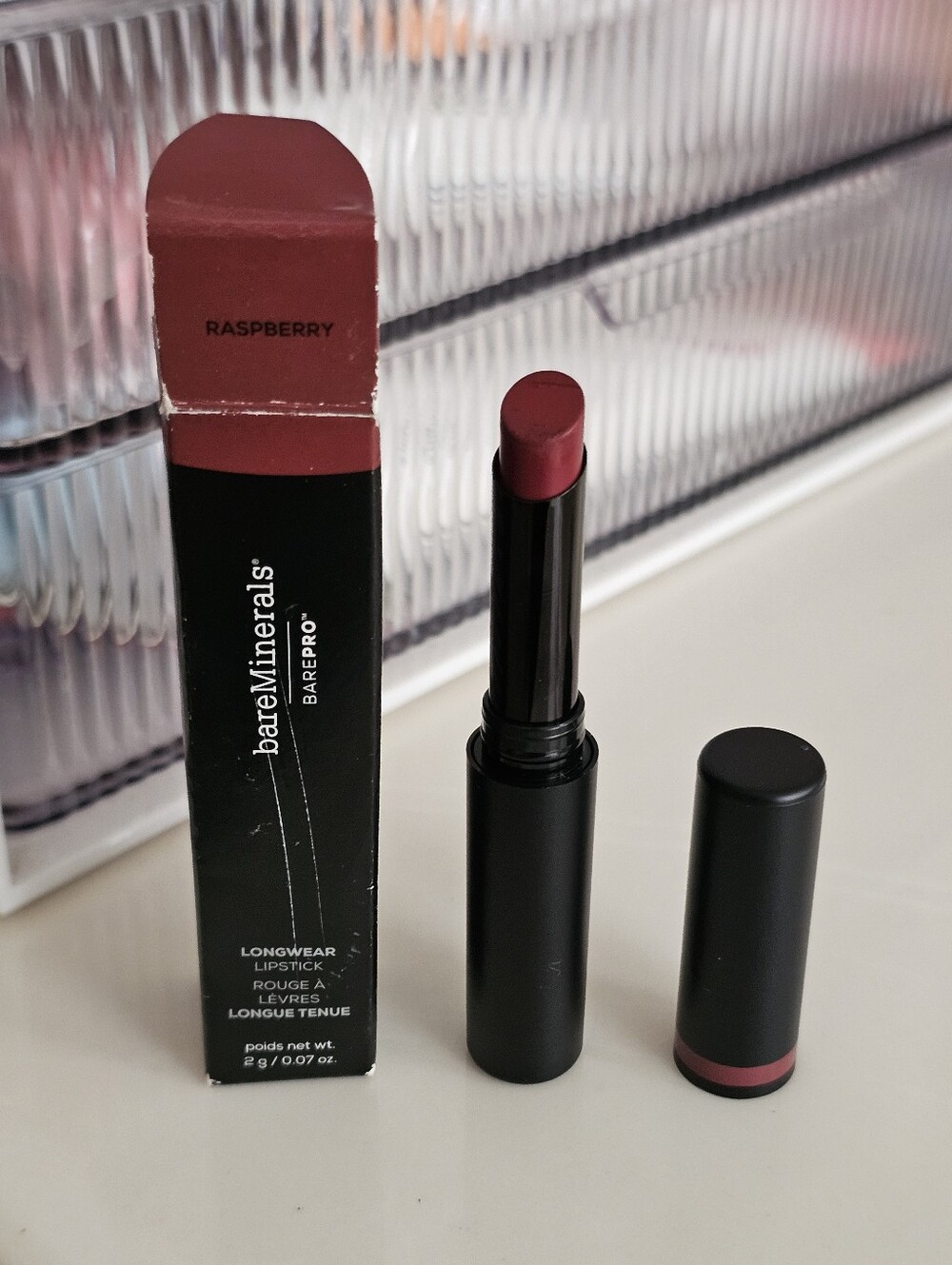 BareMinerals BAREPRO Lipstick in Raspberry  ♡ RETIRED & RARE♡ Read Below